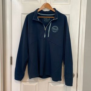 Gillz Men's Contender Fleece Quarter Zip